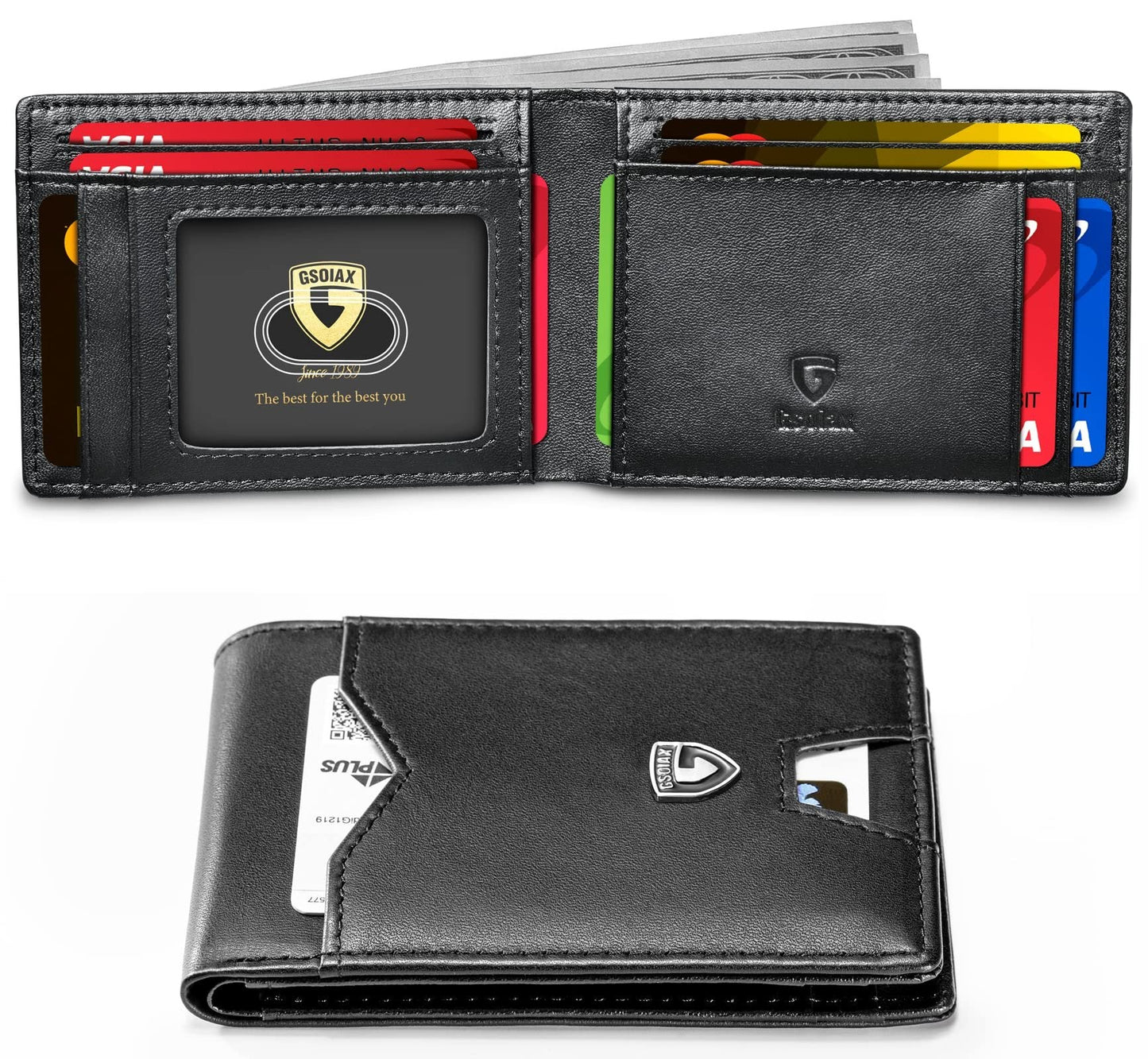 🔥Hot Sale 🔥Mens Slim Wallet Rfid Blocking