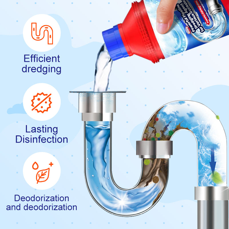 Agent puternic de dragare a conductelor pentru ocazii versatile