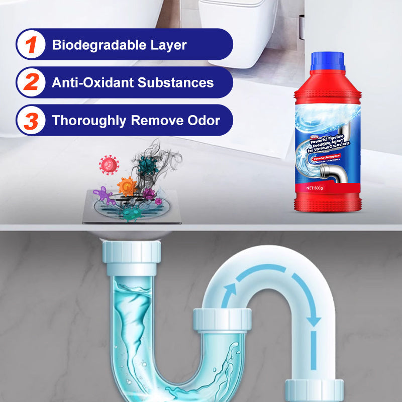 Agent puternic de dragare a conductelor pentru ocazii versatile