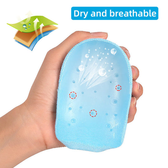 Ademvolle onzichtbare hoogte verhoogt de sokken