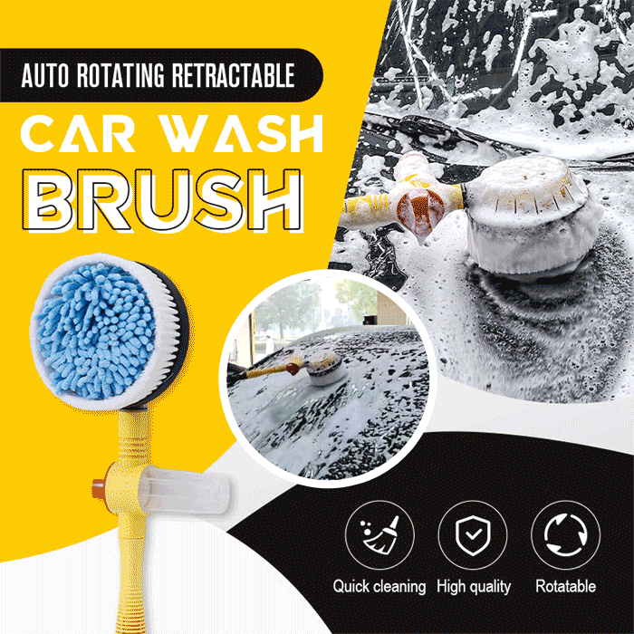 ✨FREE SHIPPING✨Auto Rotating Retractable Car Wash Brush