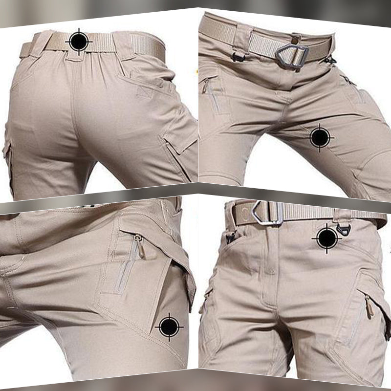 🔥HOT SALE🔥Waterproof Abrasion-Resistant Multi-Pocket Tactical Pants（BUY 2 Free Shipping）