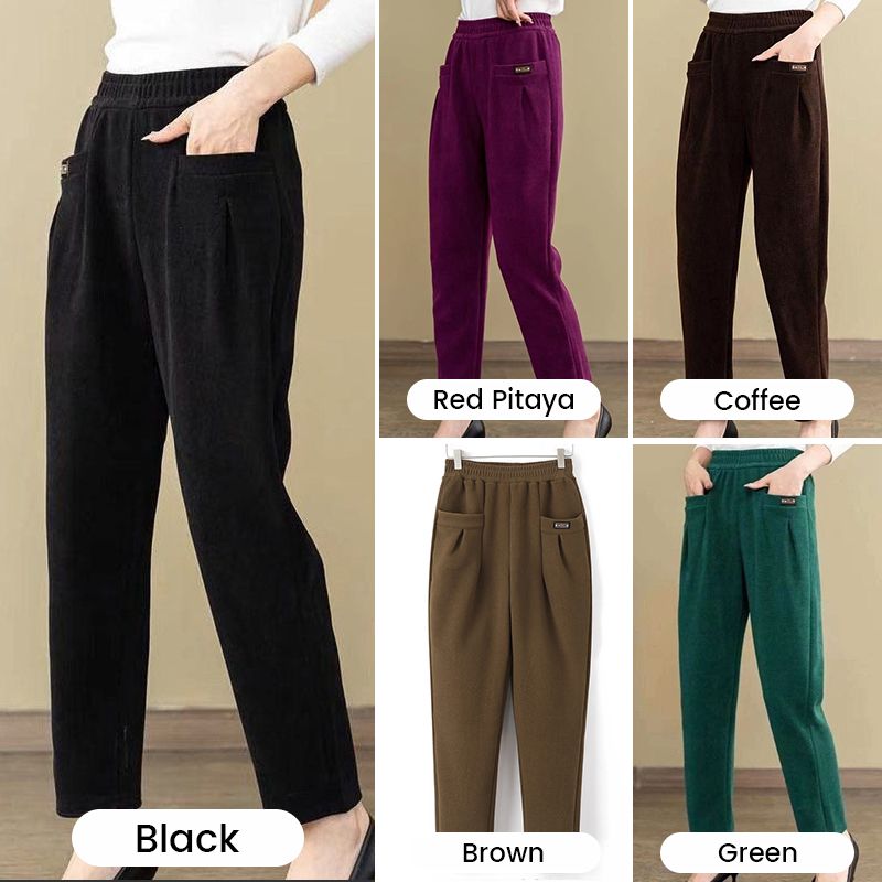 🖤Black Friday Sale:50% OFF🖤Women’s High-rise Elastic Corduroy Trousers