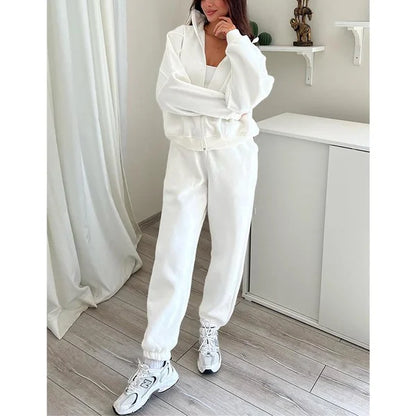 🔥🖤Black Friday Sale 50% OFF🔥Triple Threaded High-Neck Casual Sportswear 2-piece set