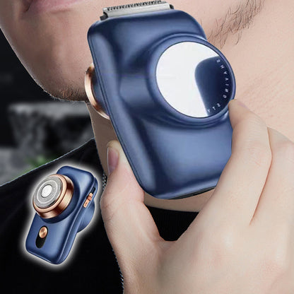 🎁With Exquisite Gift Box🎁3-in-1 Travel Portable Electric Razor - Razor, Hair Cutter & Mirror