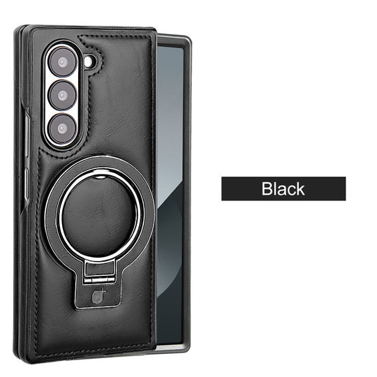 Prémiové PU kožené magnetické pouzdro se stojánkem pro Samsung Z Fold 3/4/5/6