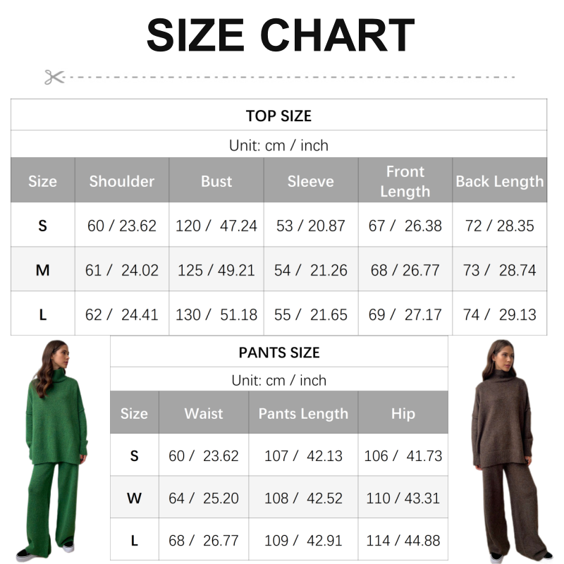 🖤Black Friday-uitverkoop: 50% KORTING💖Casual losse gebreide 2-delige set voor dames