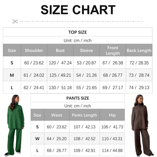 🖤Black Friday-uitverkoop: 50% KORTING💖Casual losse gebreide 2-delige set voor dames