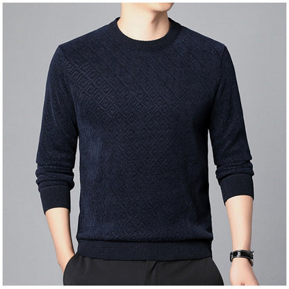 Thickened Men's Crew Neck Sweater