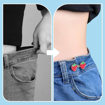 5 Pairs Instant Waist Tightener Buttons without Sewing