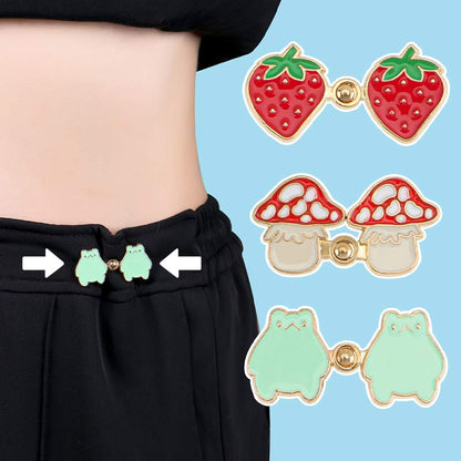 5 Pairs Instant Waist Tightener Buttons without Sewing