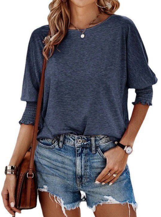 🔥Clearance Sale🏆Women's Fashion 3/4 Sleeve Crewneck Basic Business T-Shirts