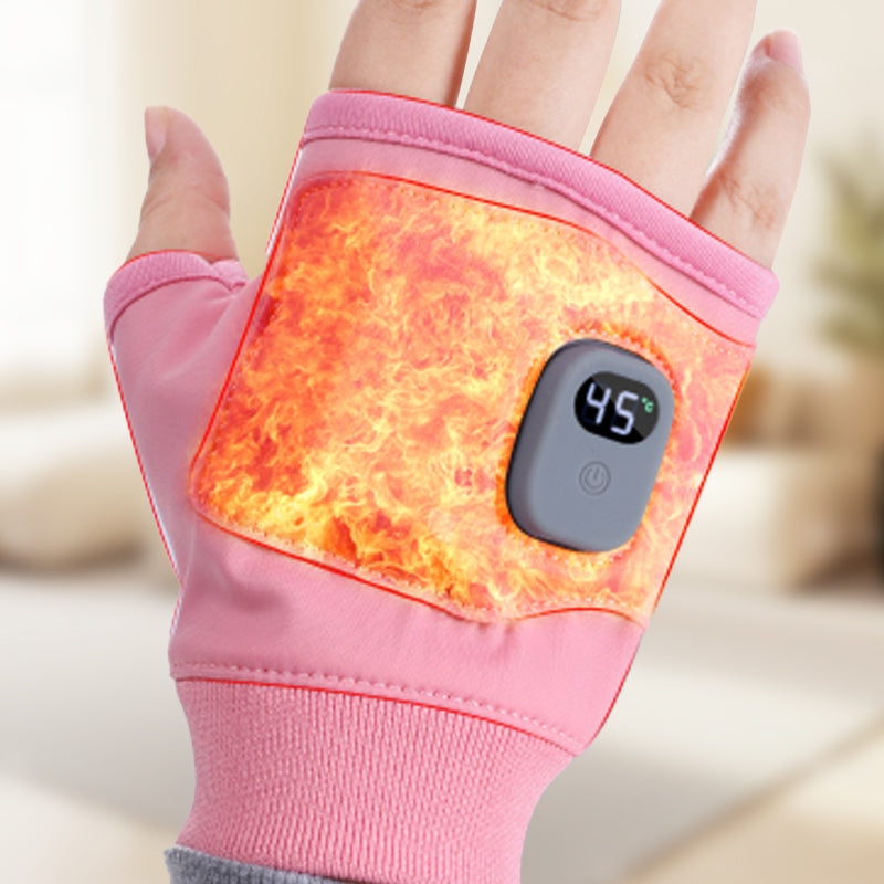 🎅Christmas Specials:50% OFF🎄Smart Thermostatic Heated Fingerless GlovesSmart Thermostatic Heated Fingerless Gloves