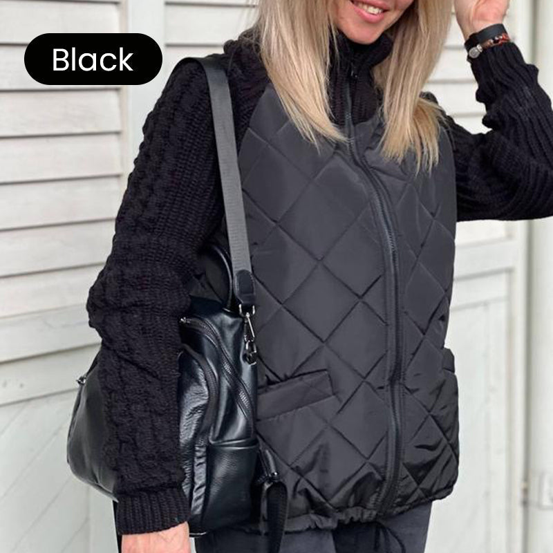✨2026 Collection at 50% OFF🎁Women's Knit Patchwork Puffy Jacket