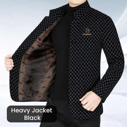 ❄️Winter Specials❄️Men’s Trendy Checkered Warm Jacket with Pockets