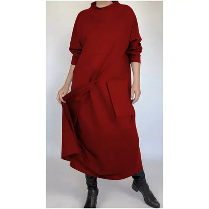 ✨Get 50% off💖Irregular Loose Casual Patchwork Maxi Dress