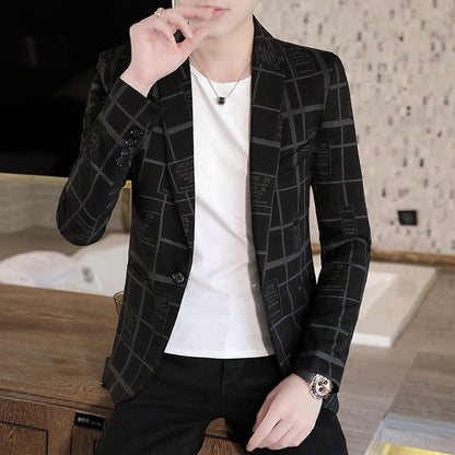 🖤Black Friday Sale:50% OFF🖤Men’s Slim-Fit Single-Breasted Blazer