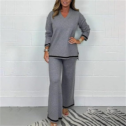 🖤Black Friday Sale:50% OFF🖤Women's 2 Piece Knit Lounge Set