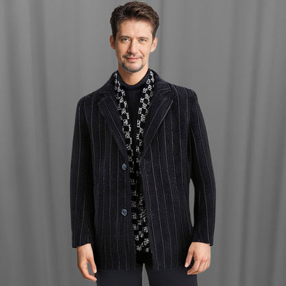 🖤Black Friday Sale:50% OFF🖤Men’s Stylish Notched Lapel Warm Winter Jacket