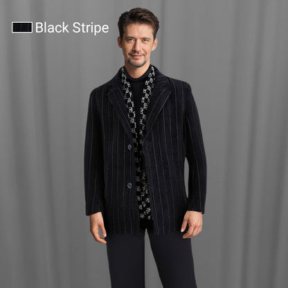 🖤Black Friday Sale:50% OFF🖤Men’s Stylish Notched Lapel Warm Winter Jacket