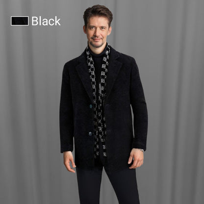 🖤Black Friday Sale:50% OFF🖤Men’s Stylish Notched Lapel Warm Winter Jacket