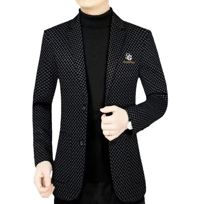 🎉Black Friday Series - Early Bird Price💖Men's Slim-fit Casual Suit Jacket【Comfortable and warm】