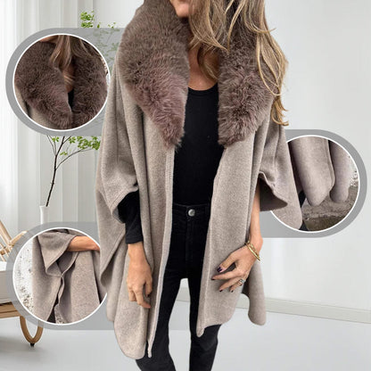 ❄️Winter-Specials❄️Women's Faux Fur Collar Coat