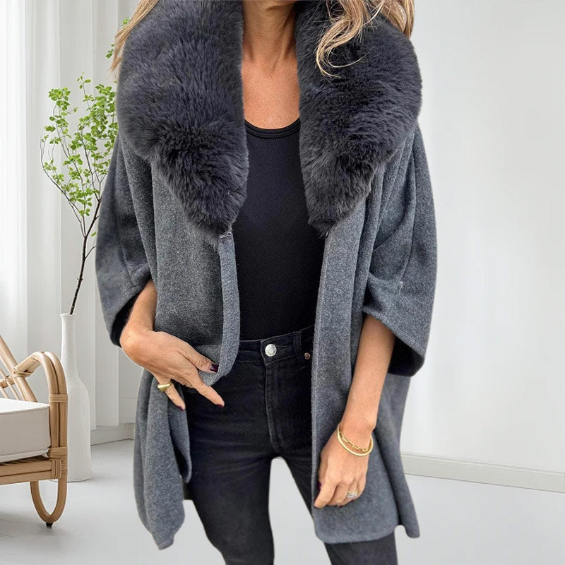 ❄️Winter-Specials❄️Women's Faux Fur Collar Coat