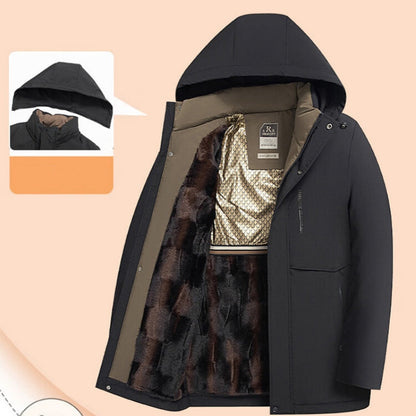 🖤Black Friday Sale:50% OFF🖤Men’s Winter Thermal Thick Hooded Parka Coat