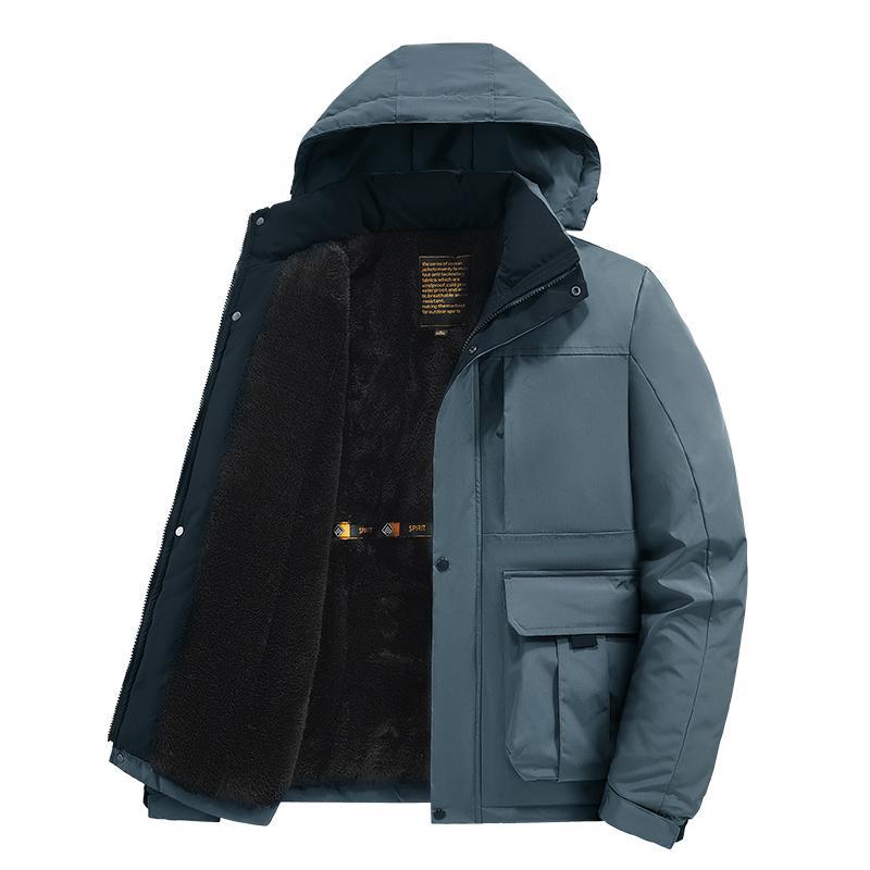 ❄️Winter-Specials❄️Men's Warm Waterproof Hooded Jacket