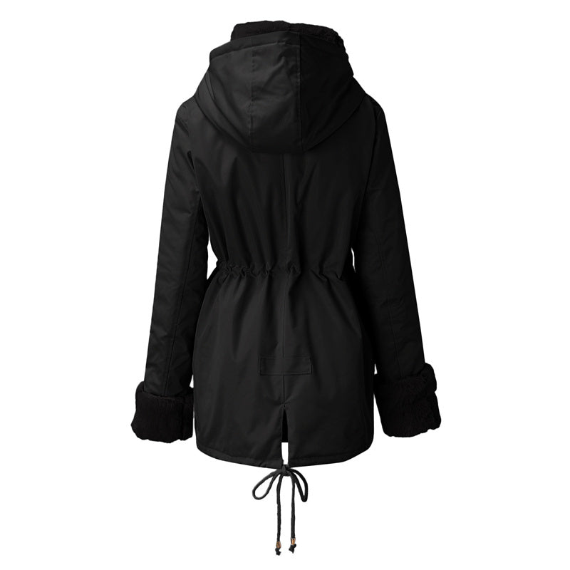 🔥🖤Black Friday Sale-52% OFF🔥Women’s Parka Jacket with Removable Fluffy Trim