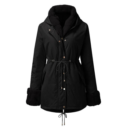 🔥🖤Black Friday Sale-52% OFF🔥Women’s Parka Jacket with Removable Fluffy Trim