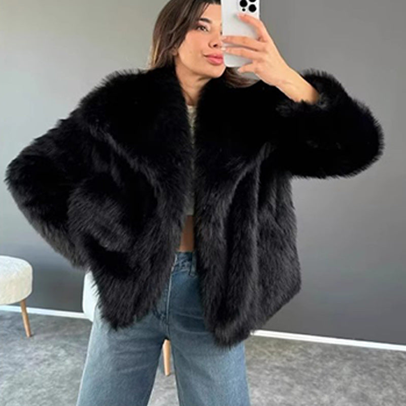 🔥🖤Black Friday Sale:50% OFF🔥Winter Women's Fur Coat