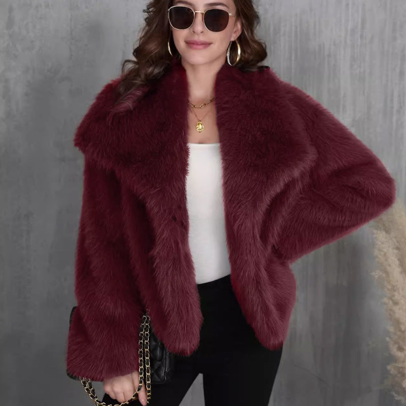 🔥🖤Black Friday Sale:50% OFF🔥Winter Women's Fur Coat