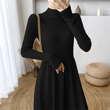 🎁New Year Sale 62% OFF⏳Gentle Style French Long Sleeve Knit Dress