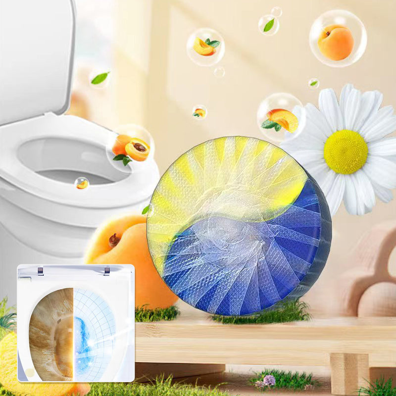 Dual-Color Toilet Cleaning Agent