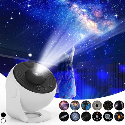 Funny Gifts - Bedroom Romantic Ambiance Galaxy Projection Lamp