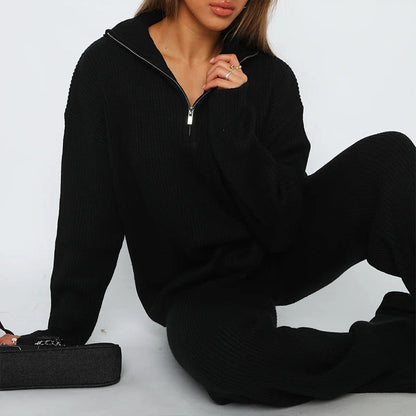 🖤Black Friday Sale:50% OFF🖤Women's Casual Knit 2-Piece Set