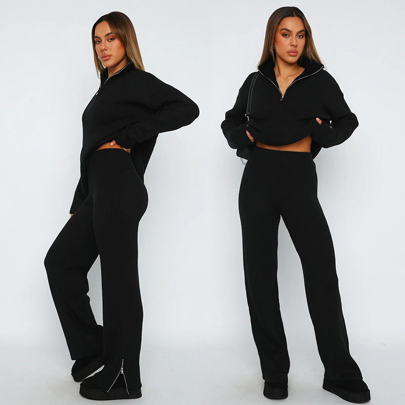 🖤Black Friday Sale:50% OFF🖤Women's Casual Knit 2-Piece Set