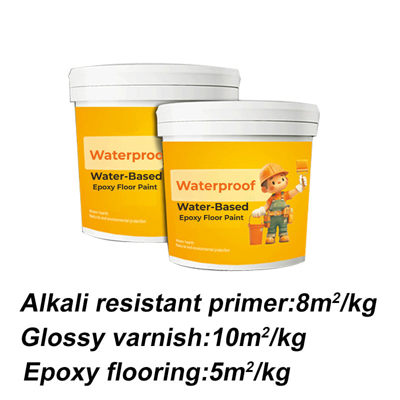 🎅Xmas Sale🎄Waterproof Water-Based Epoxy Floor Paint