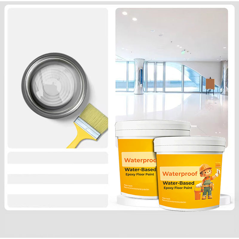 🎅Xmas Sale🎄Waterproof Water-Based Epoxy Floor Paint