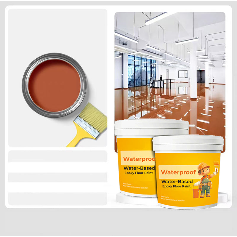 🎅Xmas Sale🎄Waterproof Water-Based Epoxy Floor Paint