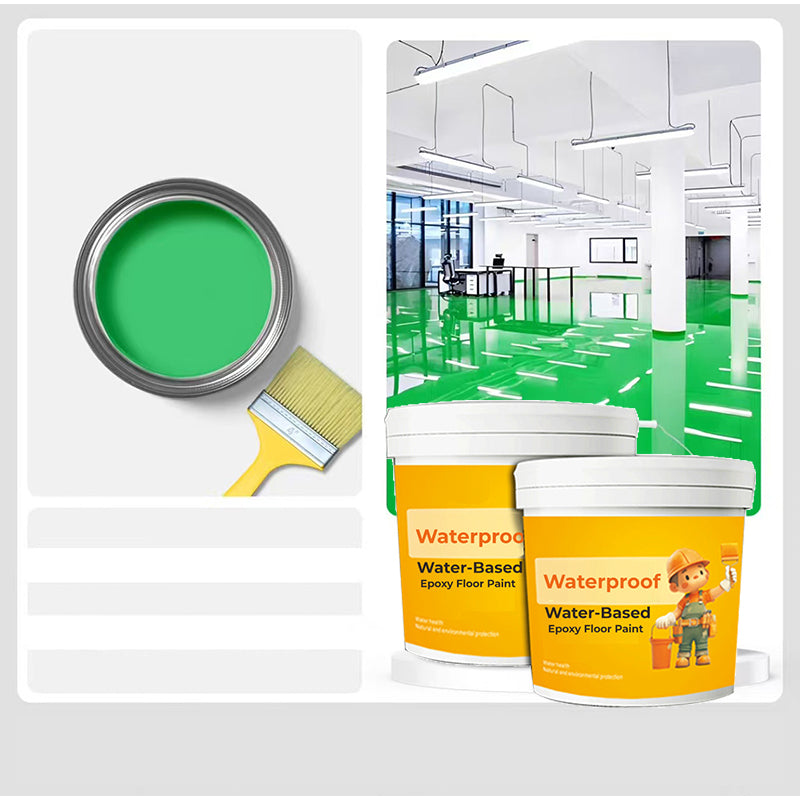 🎅Xmas Sale🎄Waterproof Water-Based Epoxy Floor Paint