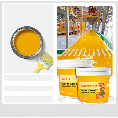 🎅Xmas Sale🎄Waterproof Water-Based Epoxy Floor Paint