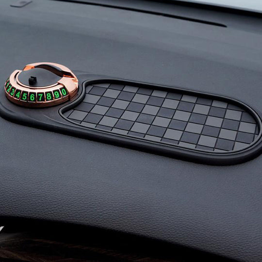 Multifunksjonelt bildashbord Anti-skli Pad Mobiltelefonholder