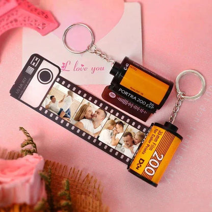 🎁Best Christmas gift ever🎉Custom Film Roll Key Ring