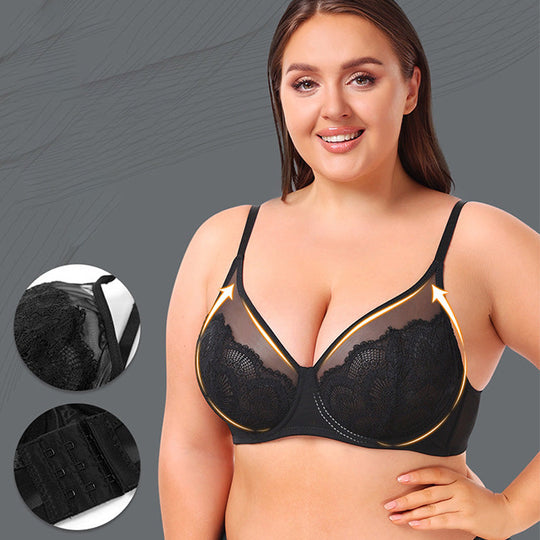 Comfortable Supportive Slimming Bra for Plus-Size Women