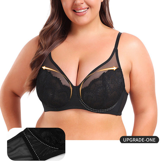 Comfortable Supportive Slimming Bra for Plus-Size Women