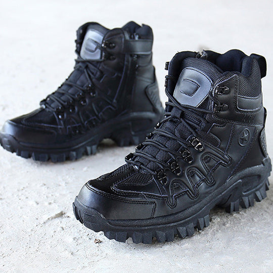 Men's Waterproof Non-Slip Anti-Puncture Work Boots