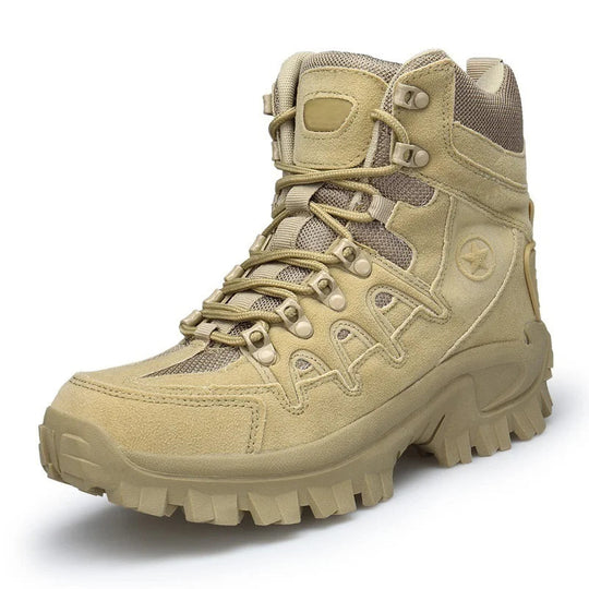 Men's Waterproof Non-Slip Anti-Puncture Work Boots